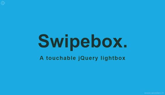 Swipe Box Library