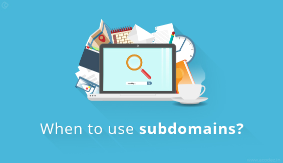 When to use subdomains, domains and subfolders