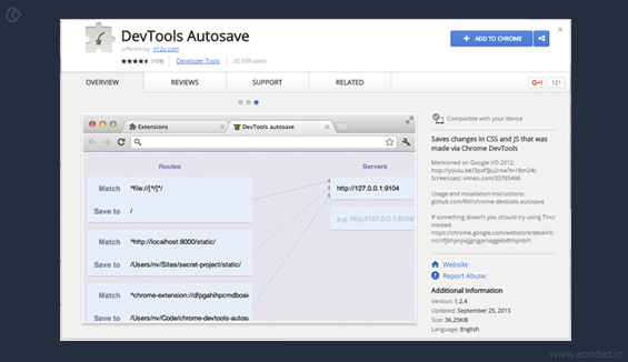 DevTools Autosave