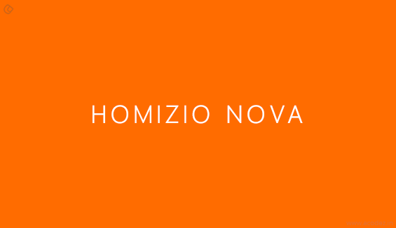 Homizio Nova - Free Fonts for Professional Web Design