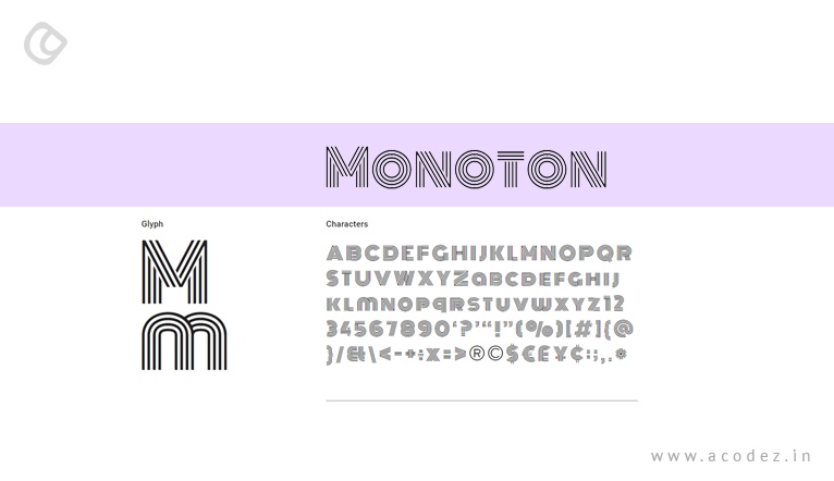 monoton