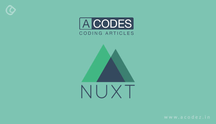 Nuxt JS framework