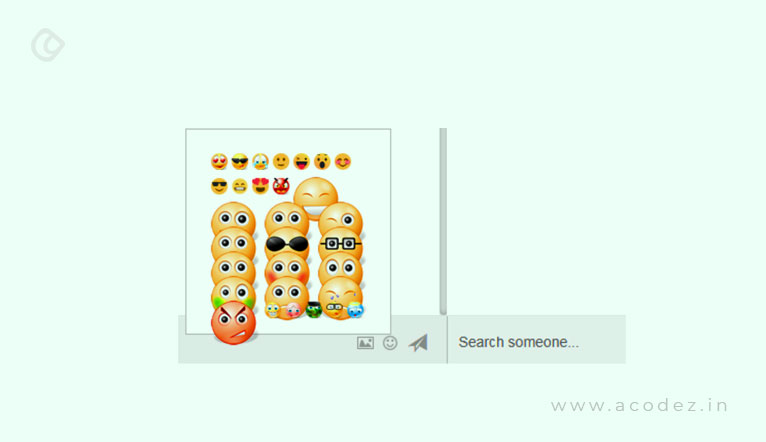 Emojis displayed