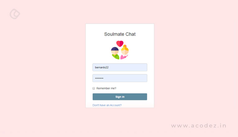 SoulMate Chat Project